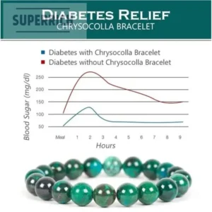 Lifebetic Chrysocolla Natural Stone Bracelet lifebetic chrysocolla natural stone bracelet 4