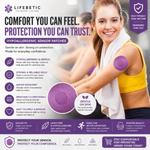 lifebetic hypoallergenic sensor