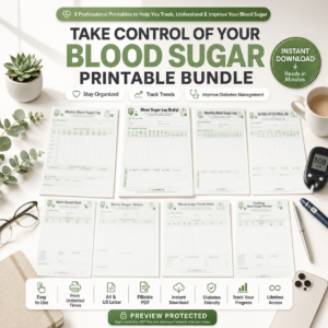 Lifebetic Home take control of your blood sugar – printable bundle en